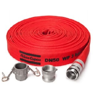 2 In Flat Discharge Hose With Camlocks