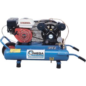 Air Compressor – Twin Tank 5.5 HP Honda Gas