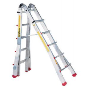 Step/Extension Ladder – Telescopic And Foldable  7 Ft to 14